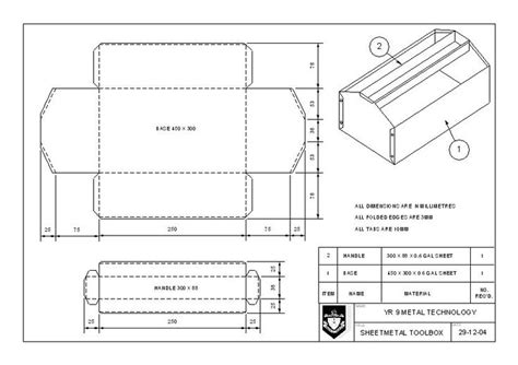 how to make a square box out of sheet metal|sheet metal blueprints.